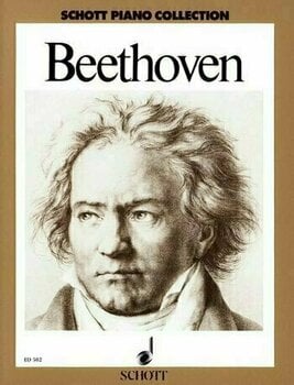 Music sheet for pianos Ludwig van Beethoven Klavieralbum Music Book - 1