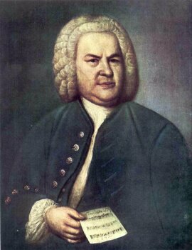 Notblad för pianon J. S. Bach Bach Selected Works - 1