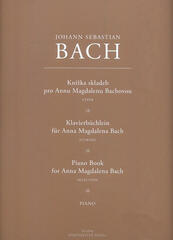 Note J. S. Bach Knižka skladieb pre Annu Magdalenu Bachovou Note