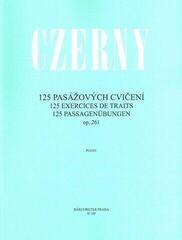 Nuty Carl Czerny 125 pasážových cvičení op. 261 Nuty