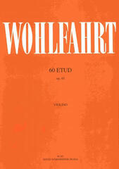 Noter Franz Wohlfahrt 60 etud op. 45 Noter