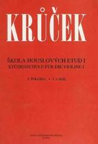 Václav Krůček Škola husľových etud I ноти (Як новий)