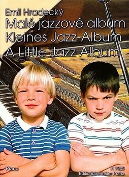 Music sheet for pianos Emil Hradecký Malý jazzový album Music Book - 1