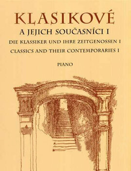 Music sheet for pianos Křížková-Sarauer Klasici a ich súčasníci I Music Book - 1