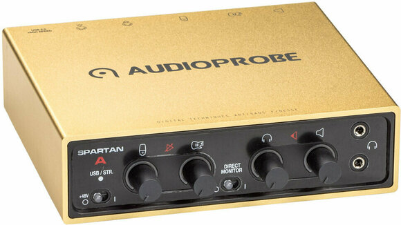 USB audio převodník - zvuková karta Audio Probe SPARTAN A Gold - 1