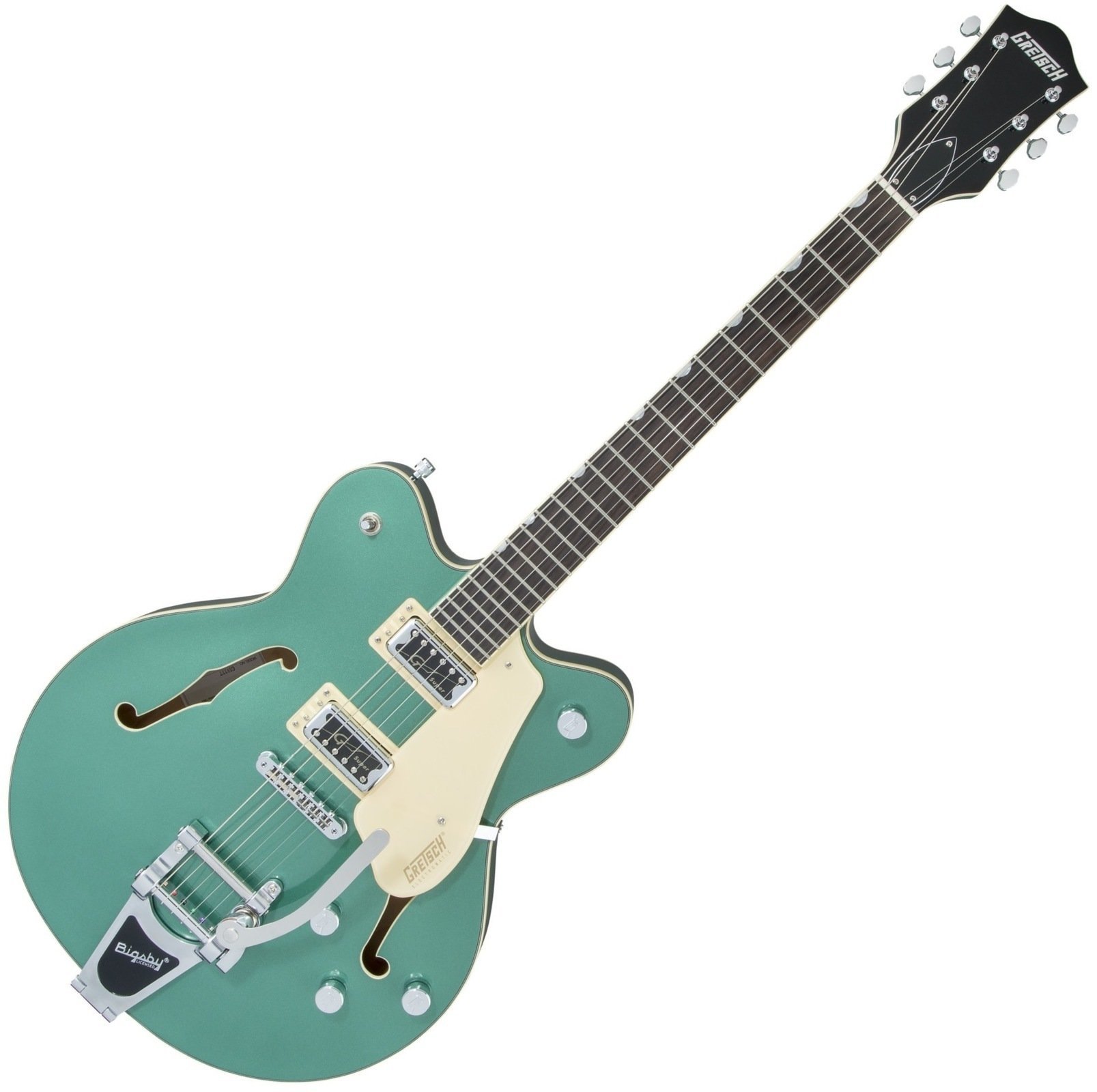 Semi-akoestische gitaar Gretsch G5622T Electromatic Double Cutaway RW Georgia Green