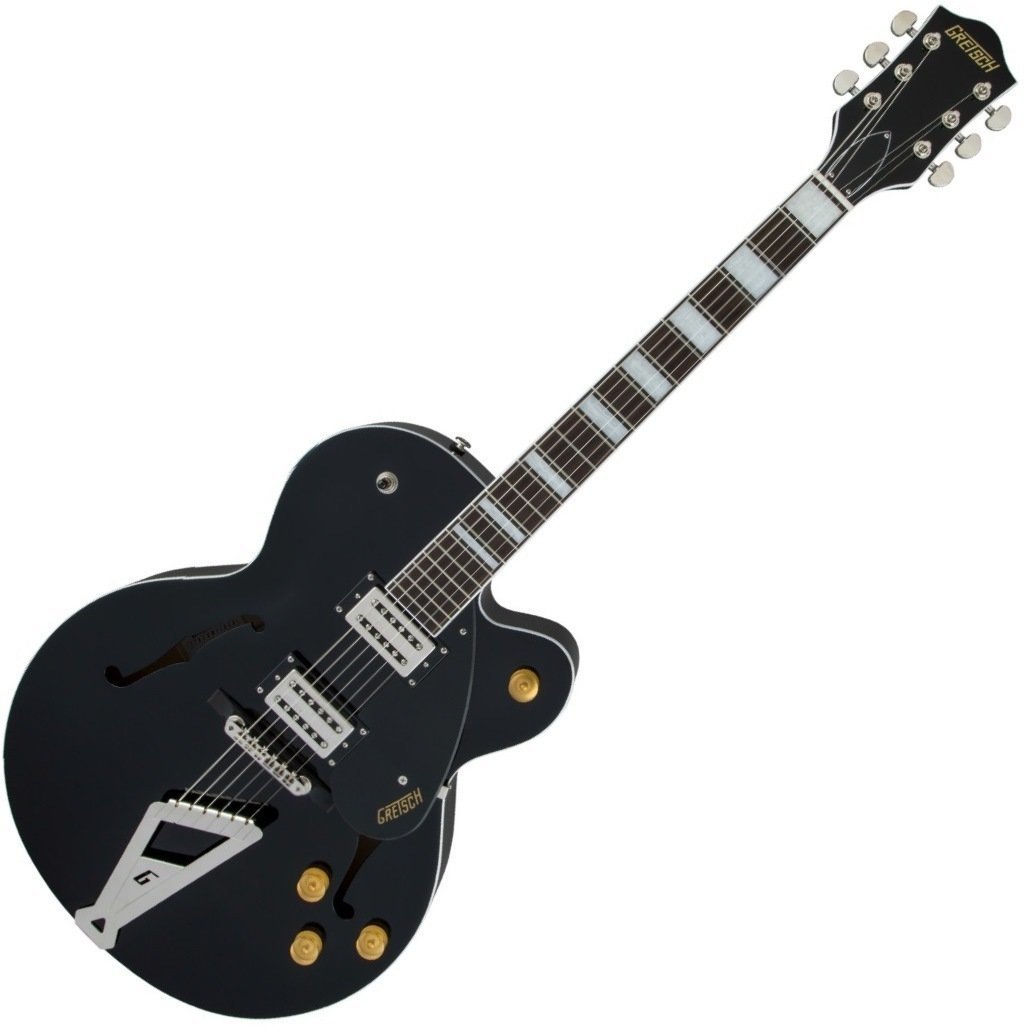 Semi-akoestische gitaar Gretsch G2420 Streamliner Hollow Body Black
