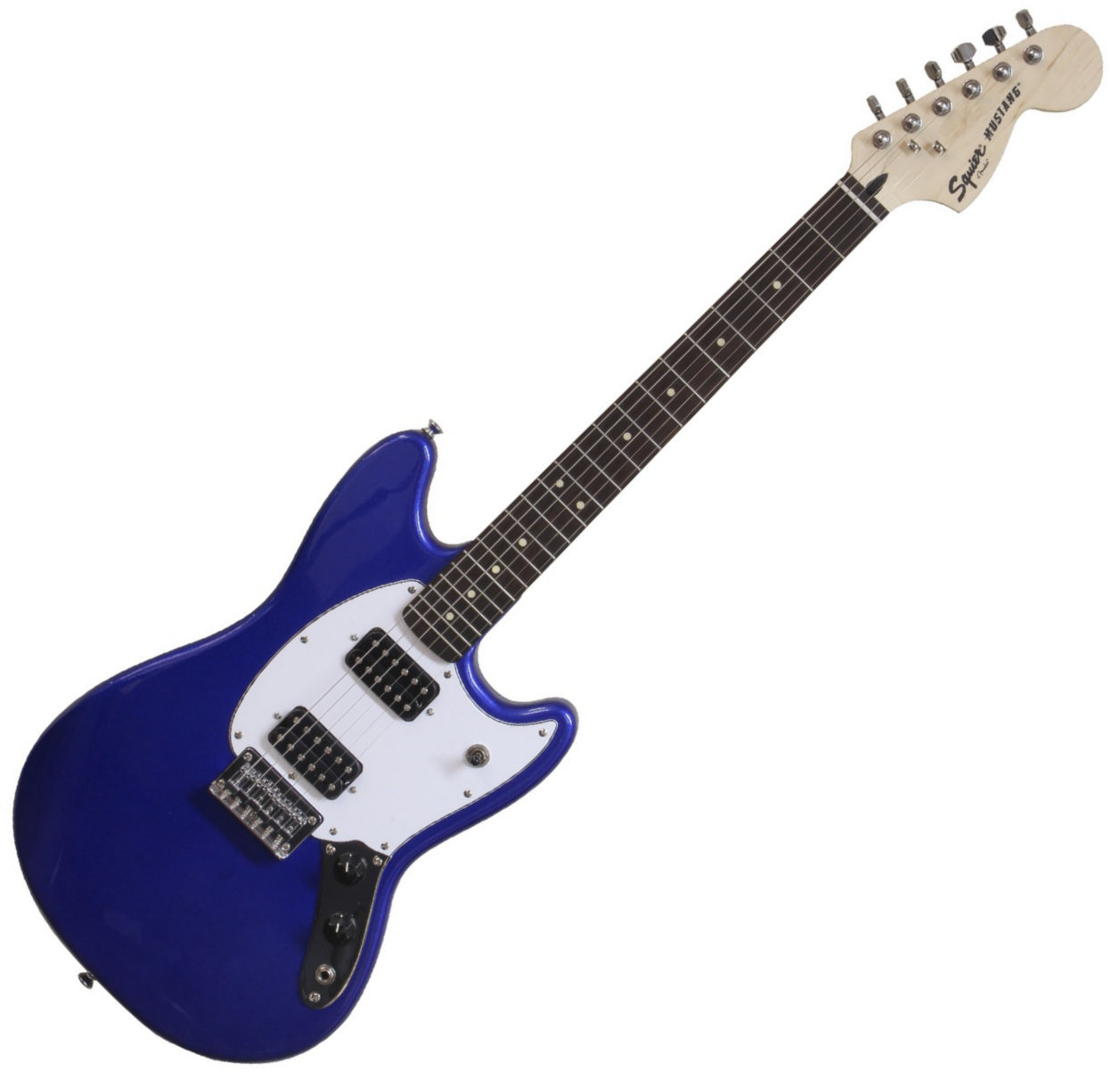 Electric guitar Fender Squier Bullet Mustang HH RW Imperial Blue