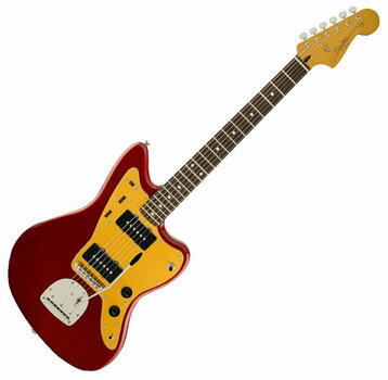Електрическа китара Fender Squier Deluxe Jazzmaster with Tremolo RW Candy Apple Red - 1