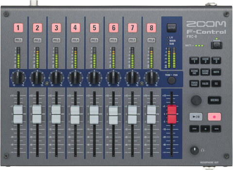 Tables de mixage podcast Zoom F-Control - 1