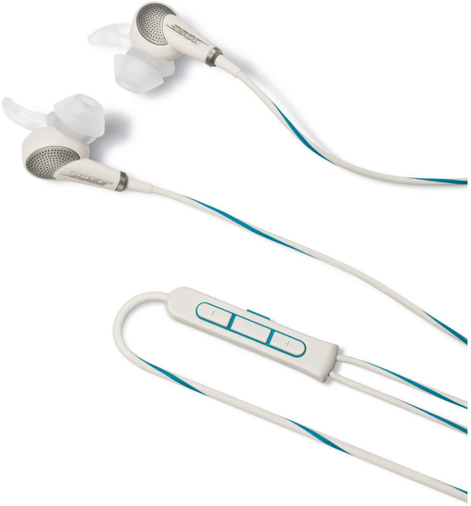 In-ear hoofdtelefoon Bose QuietComfort 20 Apple White/Blue