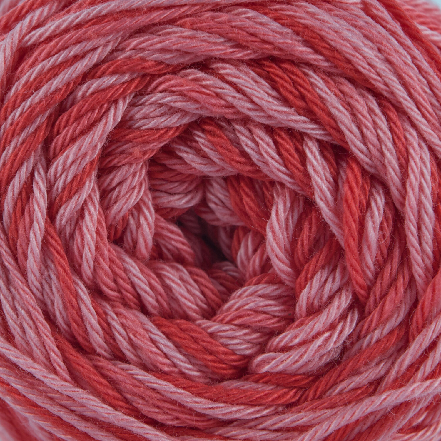 Knitting Yarn Nitarna Ceska Trebova Katka Ombre 33272 Red-Pink
