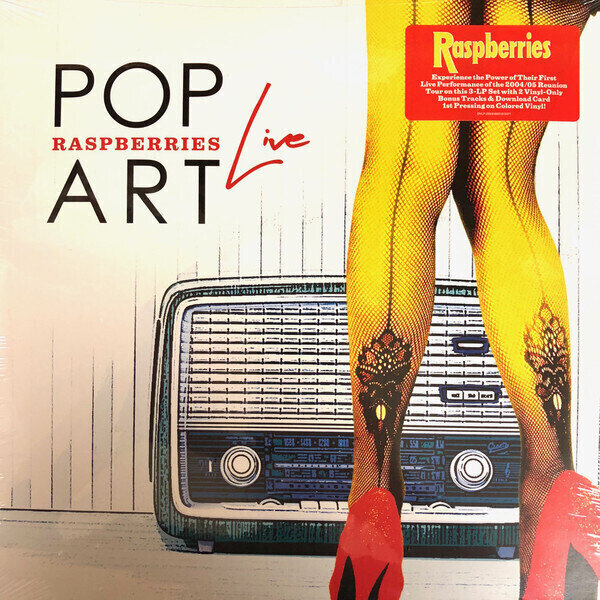 Vinyl Record Raspberries - Pop Art Live (3 LP)