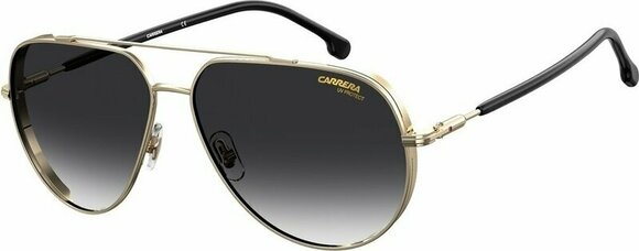 Lifestyle Glasses Carrera 221/S J5G 9O Gold/Dark Grey Shaded Lifestyle Glasses