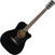 Sonstige Elektro-Akustikgitarren Fender CC-60SCE Black