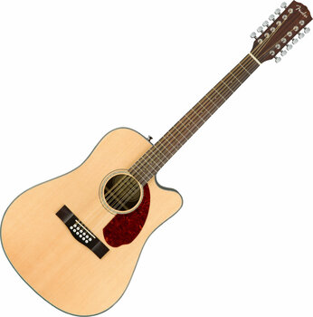 12-string Acoustic-electric Guitar Fender CD-140SCE-12 with Case Natural - 1