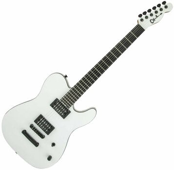 Guitare électrique Charvel Joe Duplantier Pro-Mod San Dimas Style 2 HH EB Satin White (Déjà utilisé) - 1