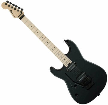 Electric guitar Charvel Pro-Mod San Dimas Style 1 HH FR M LH MN Gloss Black - 1