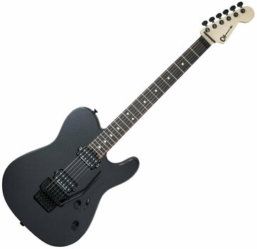 Elektrische gitaar Charvel Pro-Mod San Dimas Style 2 HH FR Dark RW Metallic Black - 1