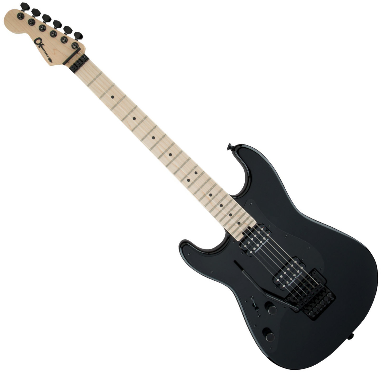 Elektromos gitár Charvel Pro-Mod So-Cal Style 1 HH FR M LH MN Black