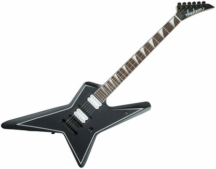 Elektrische gitaar Jackson X Series Gus G. Star RW Satin Black w White Pinstripes - 1