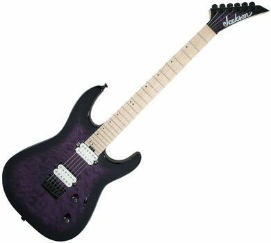 Elektrische gitaar Jackson Pro Series Dinky DK2QM HT MN Transparent Purple Burst - 1