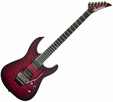 Elektrische gitaar Jackson Pro Series Soloist SL2Q MAH EB Transparent Magenta Burst - 1