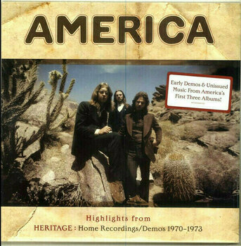 Disque vinyle America - Highlights From Heritage: Home Recordings/Demos 1970-1973 (LP) - 1