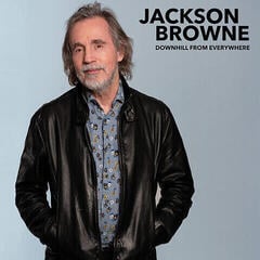 LP deska Jackson Browne - Downhill From Everywhere/A Little Soon To Say (LP)
