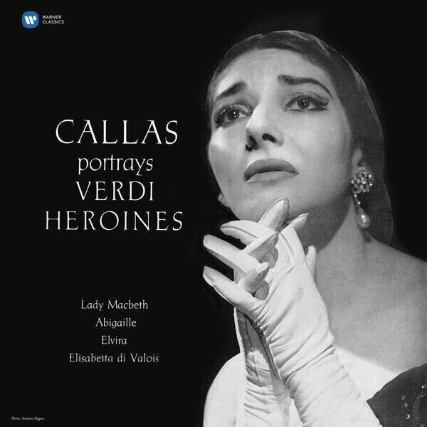 Vinyylilevy Maria Callas - Callas Portrays Verdi Heroines (Studio Recital) (LP)