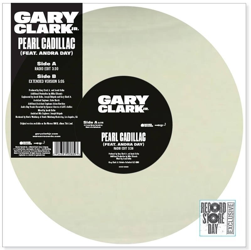 Vinyl Record Gary Clark Jr. - Pearl Cadillac (RSD) (White Coloured) (LP)