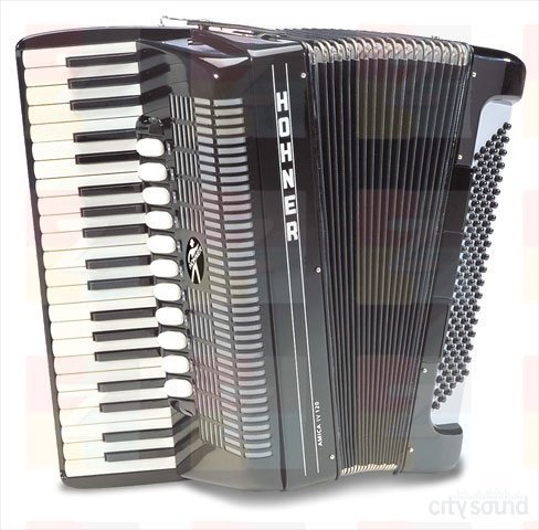 Piano accordion
 Hohner Amica IV 120 Black