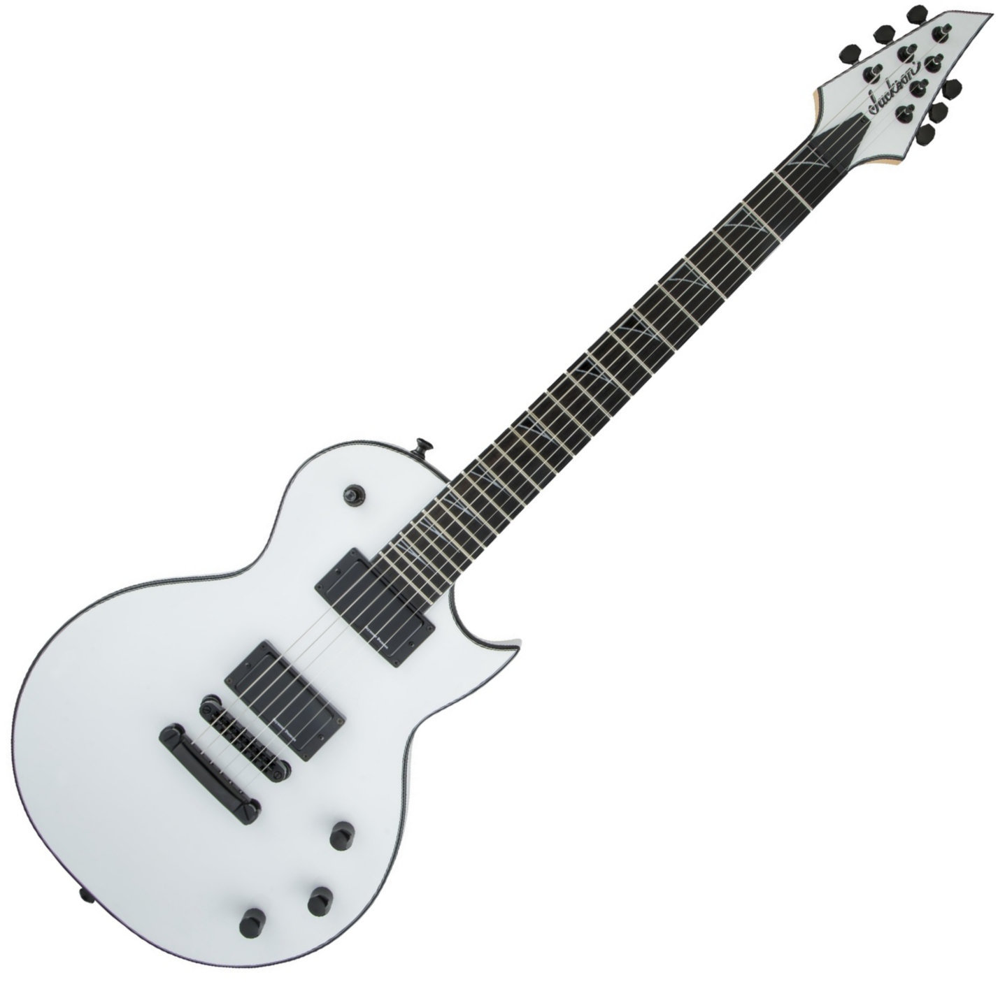 Elektriska gitarrer Jackson Pro Series Monarkh SC EB Satin White