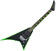 Chitară electrică Jackson X Series Rhoads RRX24 Dark RW Black with Neon Green Bevels