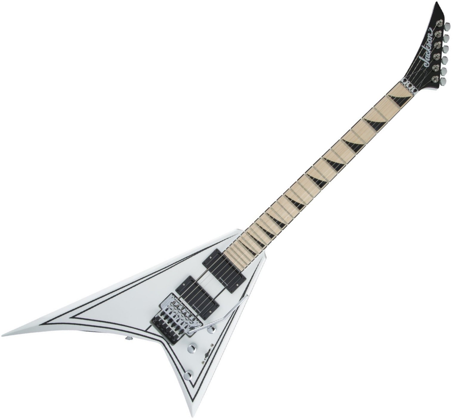 Električna kitara Jackson X Series Rhoads RRX24M MN Snow White with Black Pinstripes