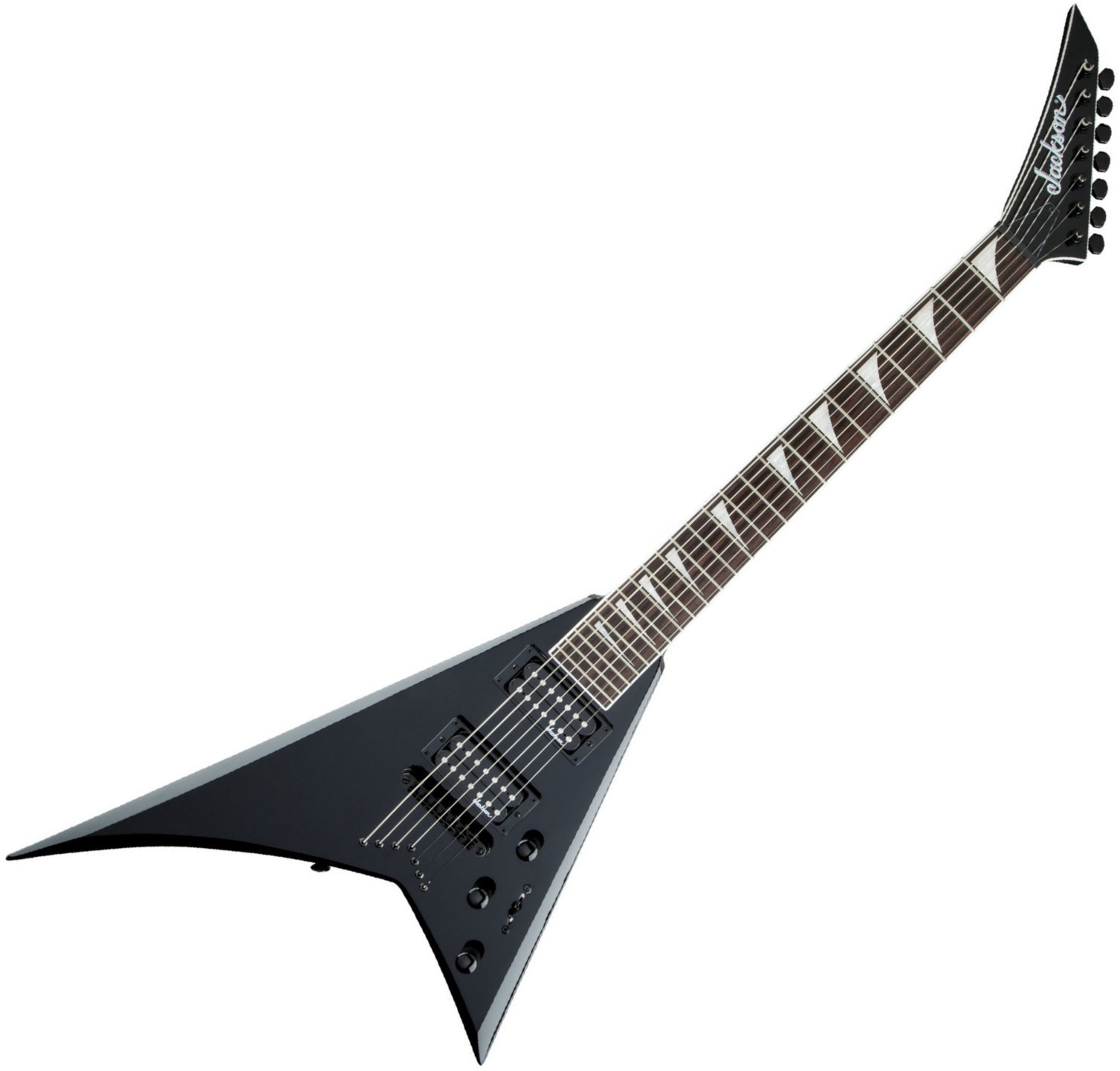 Guitarra elétrica de 7 cordas Jackson X Series Rhoads RRXT24-7 Dark RW Gloss Black