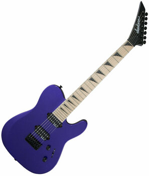 7-string Electric Guitar Jackson X Series Telly TY2-7 HT M MN Pavo Purple - 1