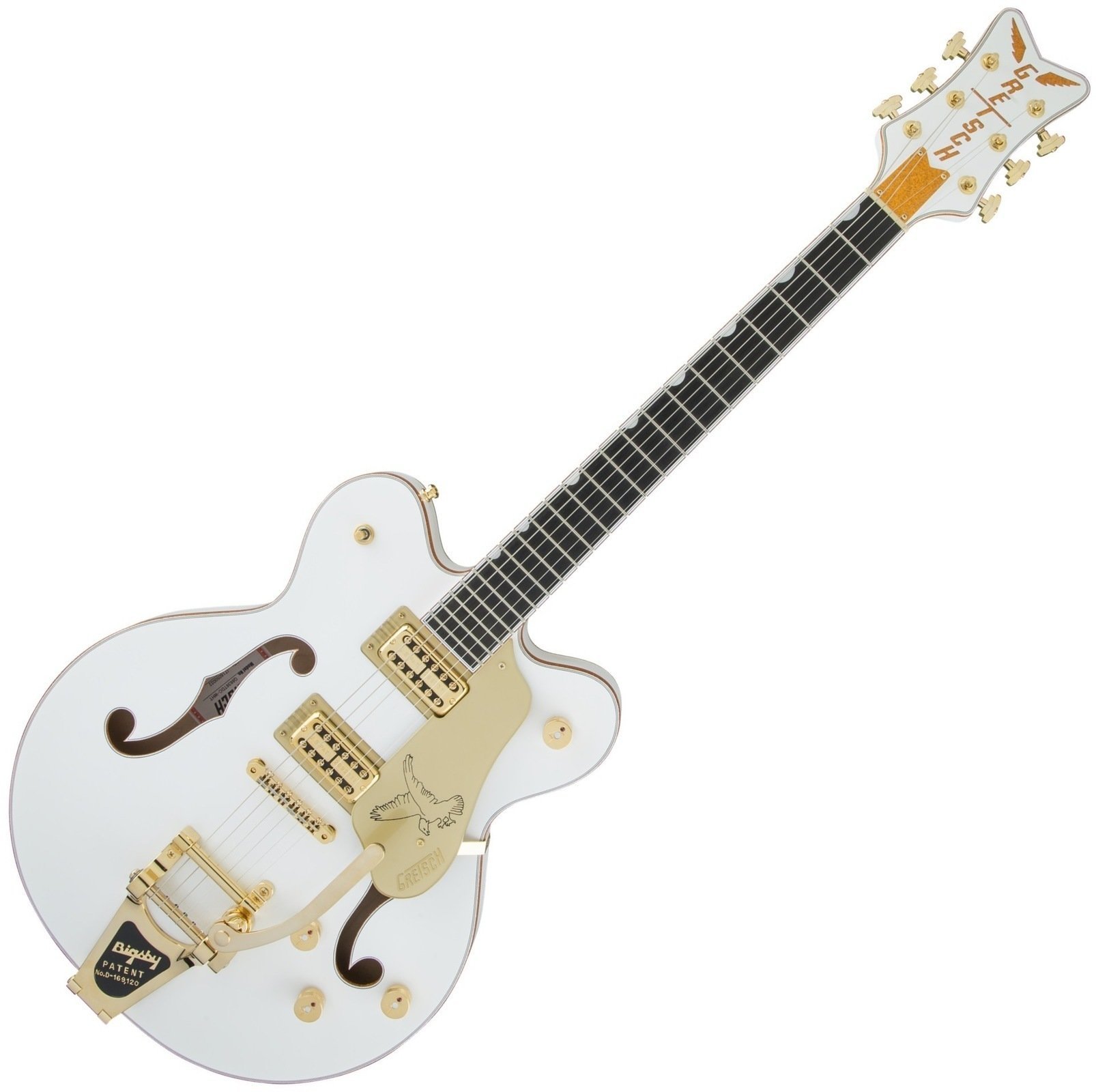 Semi-akoestische gitaar Gretsch G6636T Players Edition Falcon White
