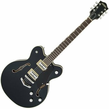 Guitare semi-acoustique Gretsch G6609 Players Edition Broadkaster Double-Cut Black - 1