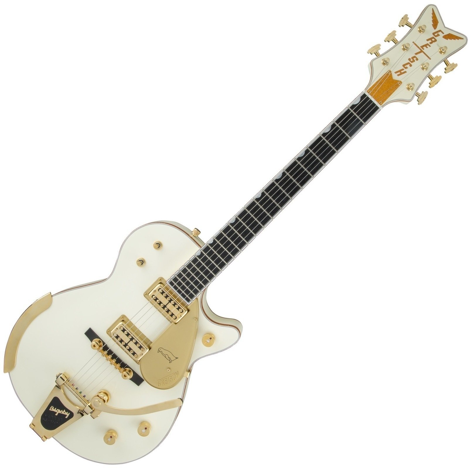 Guitarra elétrica Gretsch G6134T-58 Vintage Select ’58 Penguin Vintage White