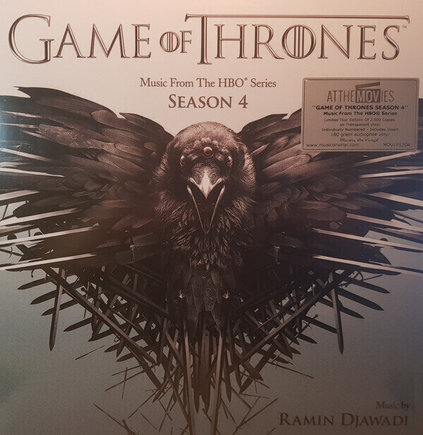 Hanglemez Game Of Thrones - Season 4 (Music From The HBO Series) (Ramin Djawadi) (2 LP)
