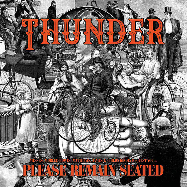 Δίσκος LP Thunder - Please Remain Seated (Transparent Orange Coloured) (2 LP)