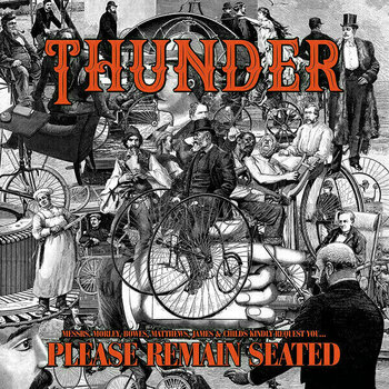 Δίσκος LP Thunder - Please Remain Seated (Transparent Orange Coloured) (2 LP) - 1