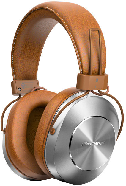 Auriculares inalámbricos On-ear Pioneer SE-MS7BT Brown-Silver