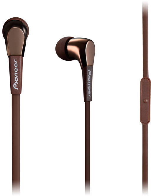 Ecouteurs intra-auriculaires Pioneer SE-CL722T Bronze