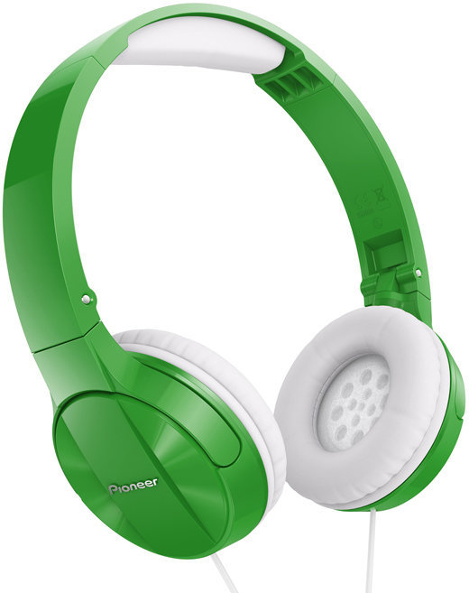 Sluchátka na uši Pioneer SE-MJ503 Zelená