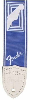 Textile guitar strap Fender Monogrammed Strap 2'' Lake Placid Blue - 1