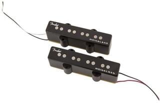 Basszusgitár hangszedő Fender Gen 4 Noiseless Jazz Bass Set Black Basszusgitár hangszedő