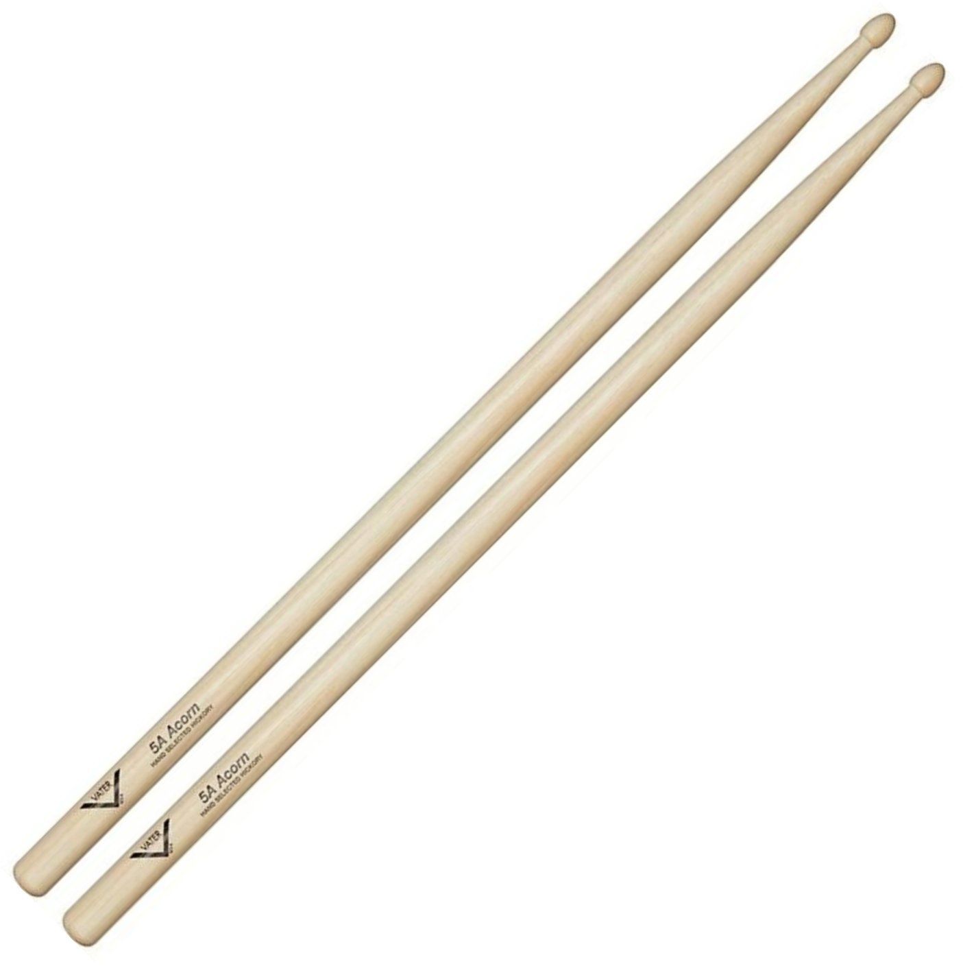 Drumsticks Vater VH5AAW American Hickory Los Angeles 5A Acorn Drumsticks