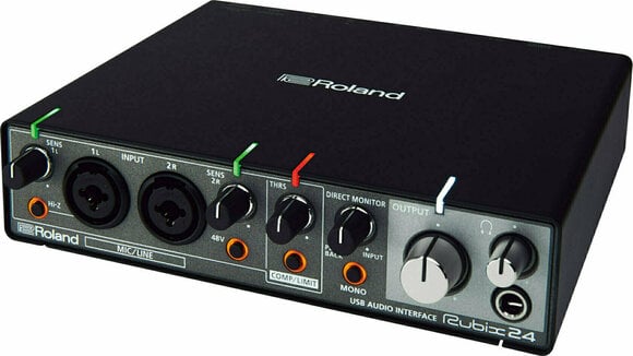 USB audio převodník - zvuková karta Roland Rubix24 - 1